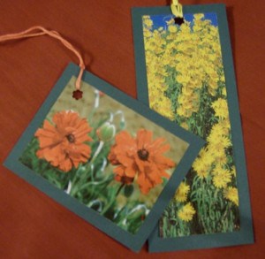 Use junk mail to create gift tags and bookmarks
