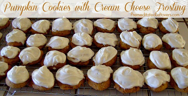 Frosted Pumpkin Cookies Recipe
