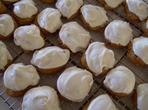 Pumpkin Cookies with Cream Cheese Frosting Pumpkin Cookie Recipe