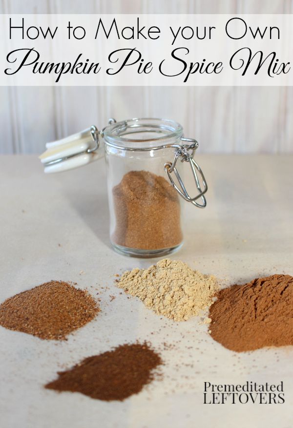 How to Make Homemade Pumpkin Pie Spice Mix from Scratch - Combine spices from your pantry to save money and make this DIY Pumpkin Pie Spice.recipe.