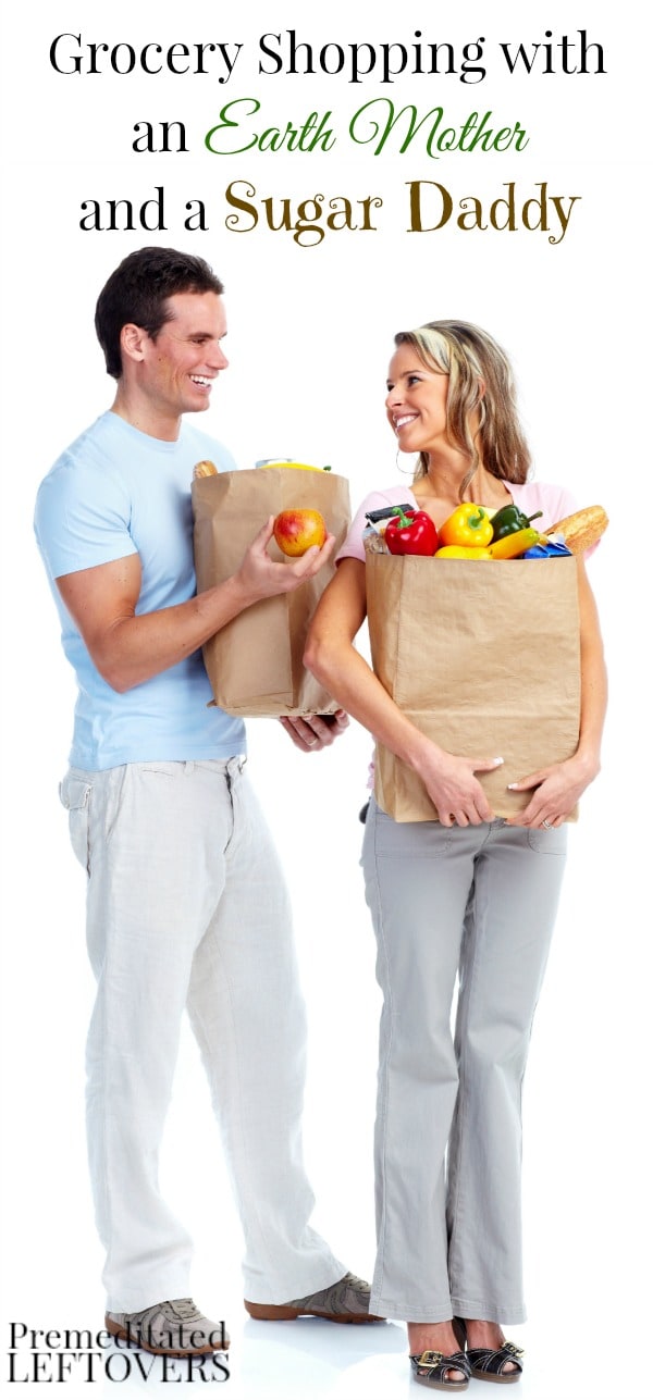 Grocery Shopping with an Earth Mother and a Sugar Daddy: Finding balance when one parent serves real food with healthy ingredients and the other parent likes to give the kids treats.