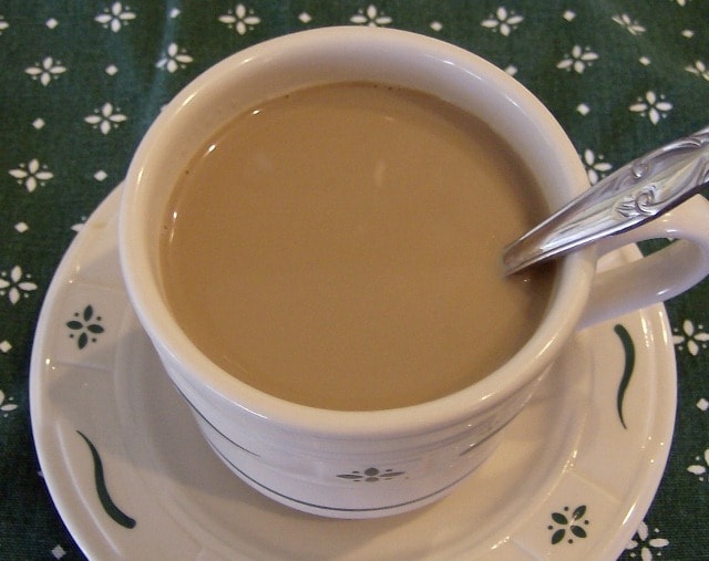 A Quick and Easy French Vanilla Coffee Creamer Recipe that you can make at home. This is a frugal option to purchasing processed creamer. Just 3 ingredients!