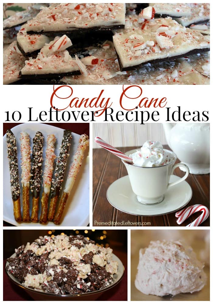 10 Leftover Candy Canes Recipes - Delicious ideas for using up leftover candy canes in dessert and snack recipes to create unique peppermint treats.