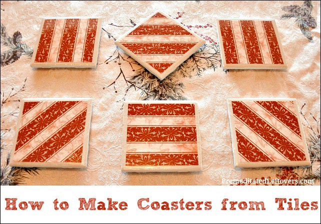 DIY - How to Make Coasters with Tiles