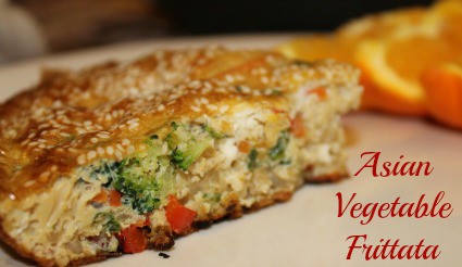 Asian-Vegetable-and-Rice-Frittata-Recipe