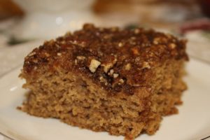 Chai spiced Coffee Cake gluten-free dairy-free