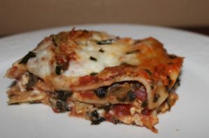 Artichoke Lasagna Recipe Vegetable Lasagna with Artichokes and spinach - vegetarian recipe