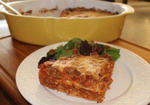 Taco Casserole Recipe made with tortillas