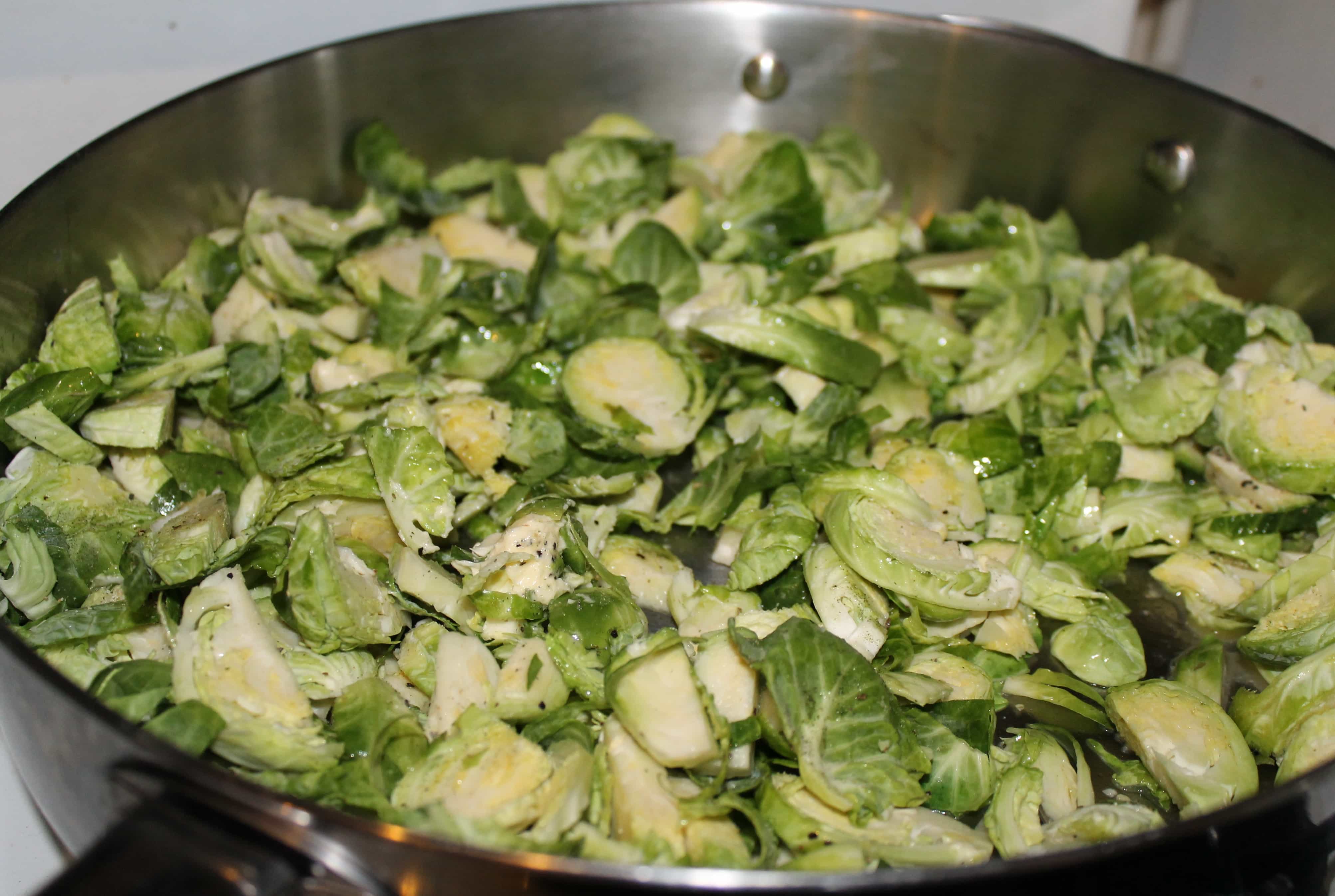 Lemon Pepper Brussels Sprouts Recipe