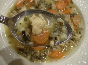 Turkey and Rice Soup Recipe - A Thanksgiving Leftover Turkey Recipe