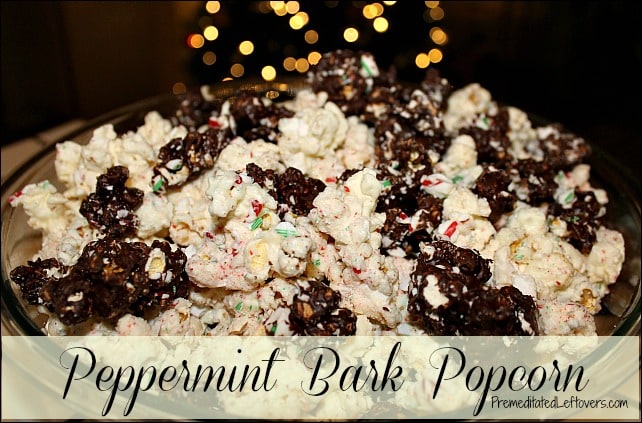 Peppermint Bark Popcorn Recipe