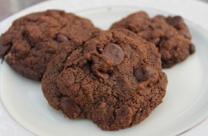 Gluten-free Chocolate Chocolate Chip Cookies Recipe 