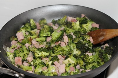 Ham and Broccoli Frittata Recipe