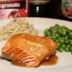 Salmon with Pomegranate Glaze Recipe (425x291)