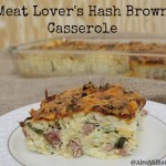Aleas Meat Lover hash-brown casserole recipe