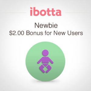 Ibotta New Subscriber Bonus: Receive a $2.00 bonus when you sign up for the Ibotta Cashback app
