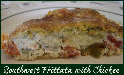 Southwest Frittata with Chicken Recipe
