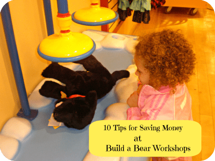 10 Tips for Saving Money at Build a Bear Workshops - How to find Build a Bear coupons, store sales, and seasonal deals