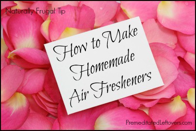 How to Make Homemade Air Fresheners