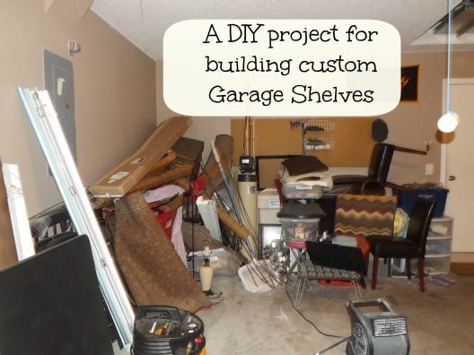 DIY Project: Build 8' by 8' Garage Shelves