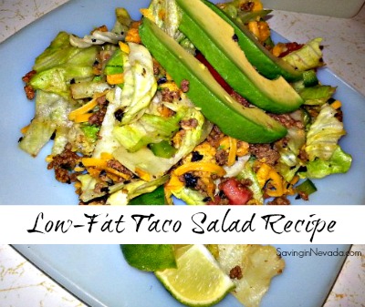 Low-Fat Taco Salad Recipe