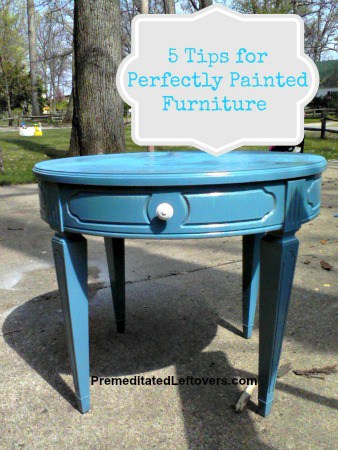 5 Tips for Perfectly Painted Furniture