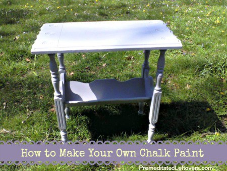 How to Make Your Own Chalk Paint