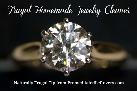 frugal homemade jewelry cleaner