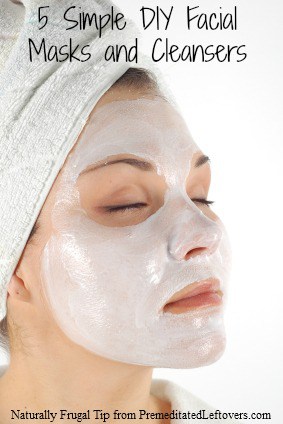 5 Simple DIY Facial Masks and Cleansers