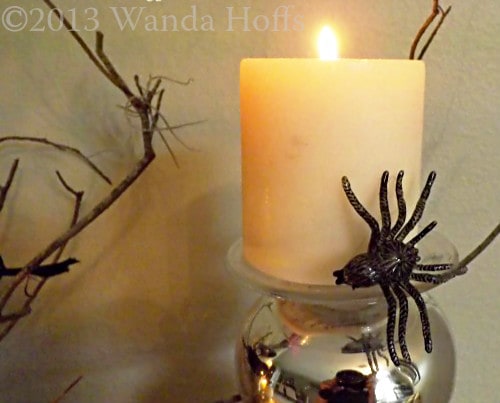 Decorations for halloween Party - spooky spiders
