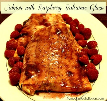 Salmon with Raspberry Balsamic Glaze Recipe