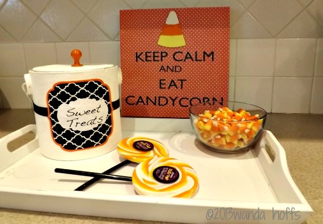 Decorating for Fall with Candy Corn: A DIY Candy Corn Sign