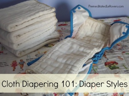 Cloth Diapers - Types, Styles, and Terms