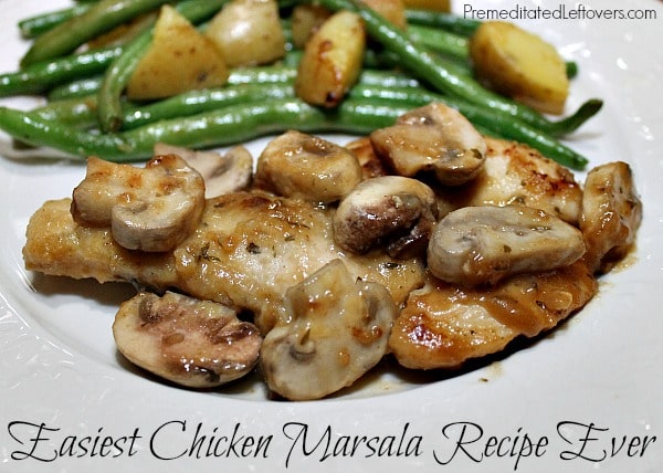 Easiest Chicken Marsala Recipe Ever!