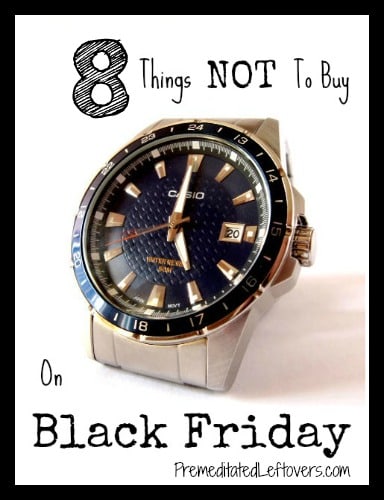 8 Things not to buy on Black Friday