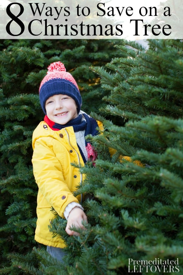 Ways to Save Money on a Christmas Tree- Whether you buy a fresh pine tree or an artificial Christmas tree, use these tips to save money this holiday season.