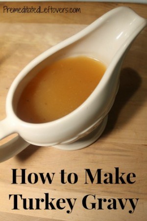 How to make Turkey Gravy using drippings from a slow cooker turkey.