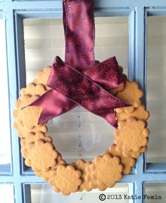 Easy Homemade Cookie Wreath