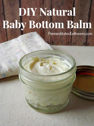 DIY Natural Baby Bottom Balm