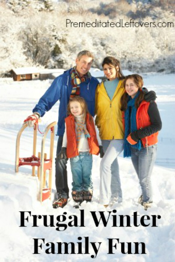 Frugal Winter Family Fun- Enjoy winter with your family with these fun and frugal activities. They are perfect for spending time together over winter break.