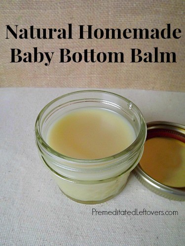 Natural Homemade Baby Bottom Balm