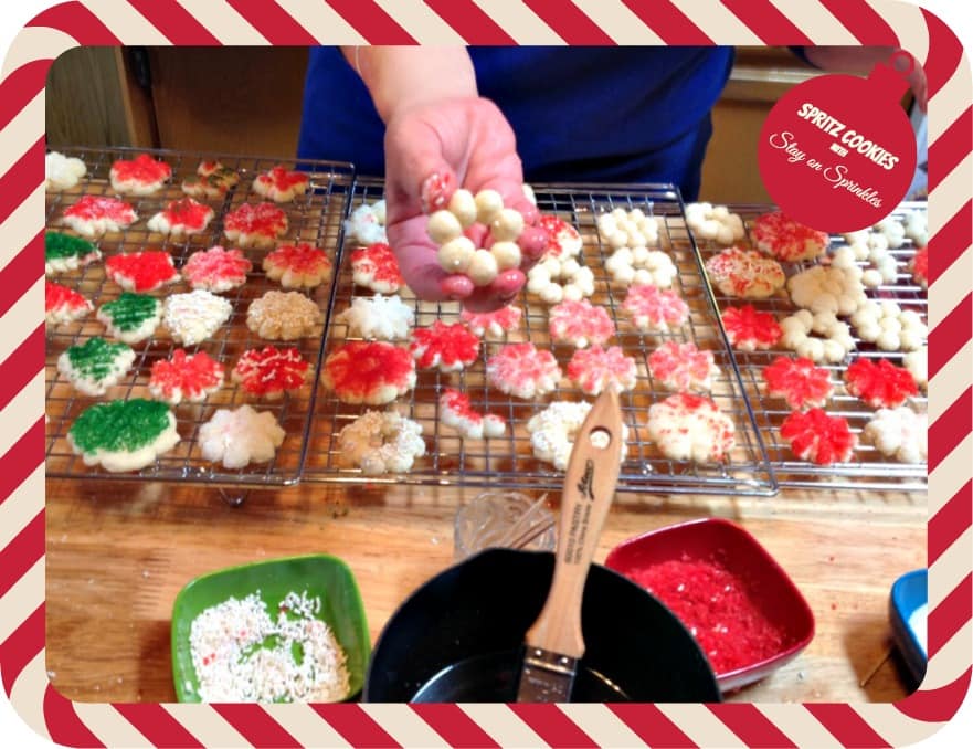 Spritz Cookies from the Tumbleweed Contessa plus more Christmas Cookie Ideas