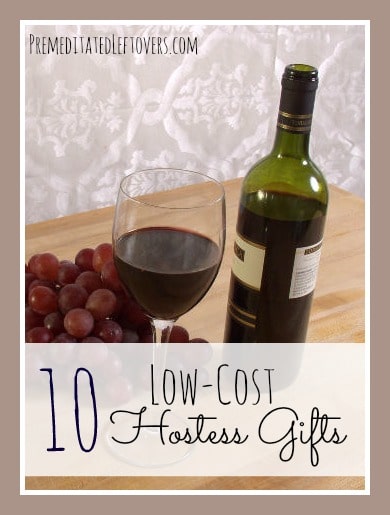 Finding a great hostess gift that fits your budget is easier than it sounds. Try these low cost hostess gift ideas this holiday season.