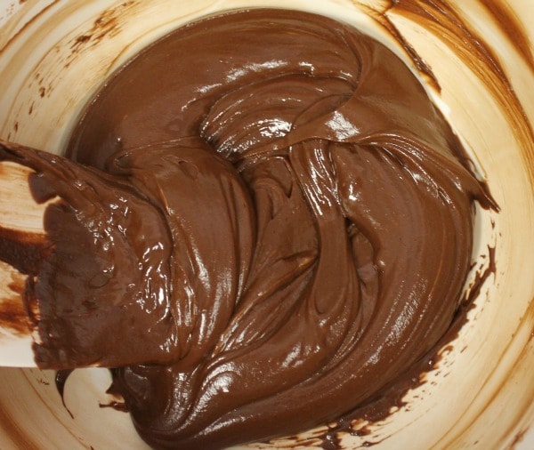 how to make truffles - dark chocolate filling