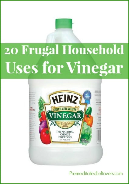 20 Frugal Household Uses for Vinegar - thrifty cleaning tips and household hacks