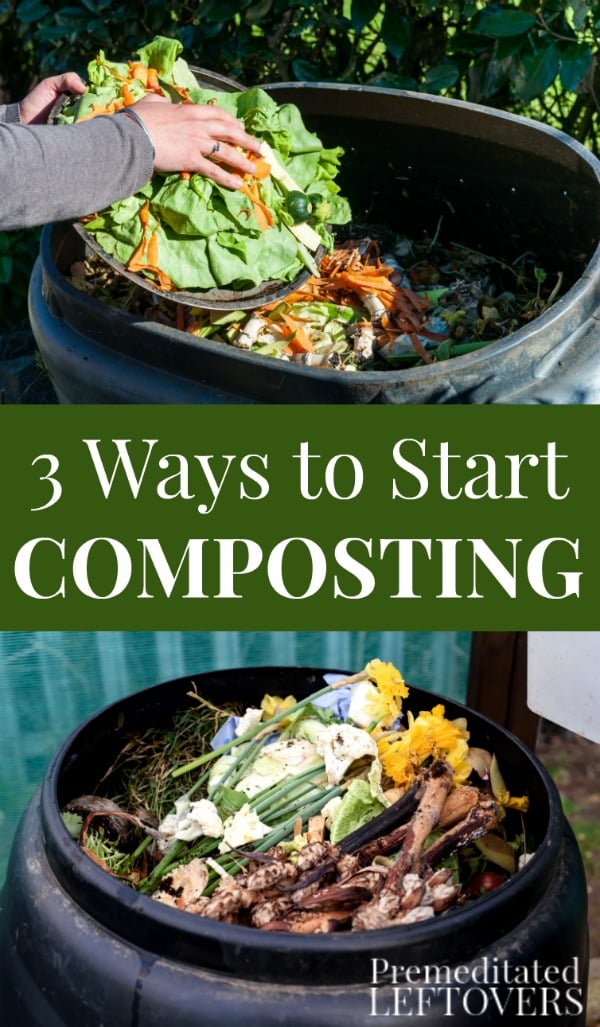 3 Ways to Start Composting