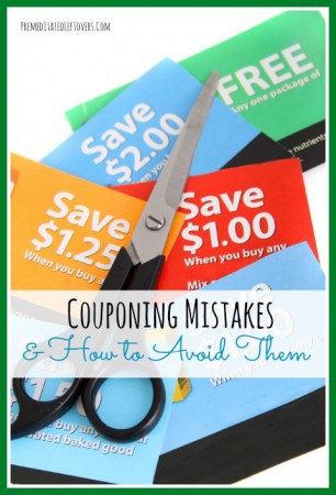 Couponing Mistakes and how to avoid them