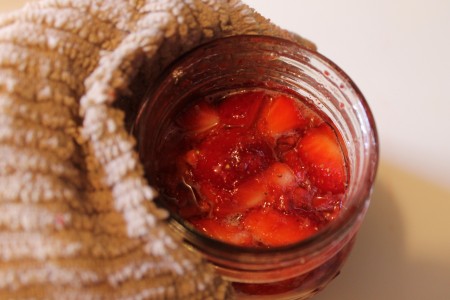 quick and easy recipe for strawberry freezer jam