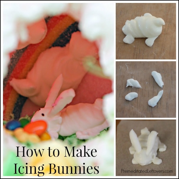 How to Make Icing Bunnies