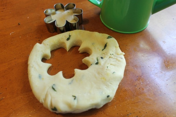 Homemade Lemon & Basil Play-Dough has a wonderful scent and great texture!